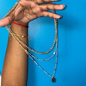 Three piece necklace